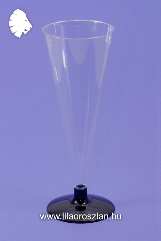 Pezsgős pohár átlátszó 170 ml-es